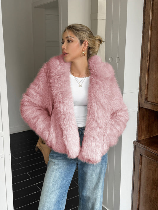 Miranda | Fleece Long Sleeve Coat