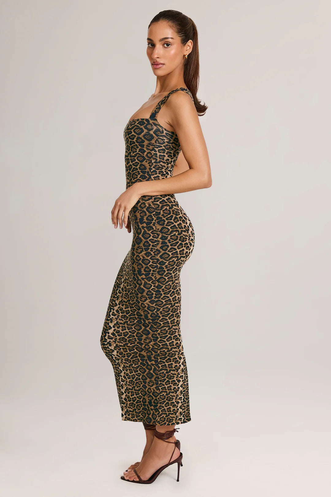 Ainslee | Leopard Print Bodycon Dress
