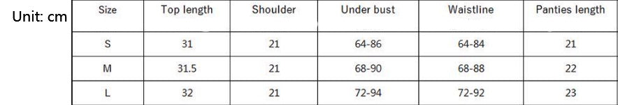 Traje de ropa interior con cadena de metal para mujer