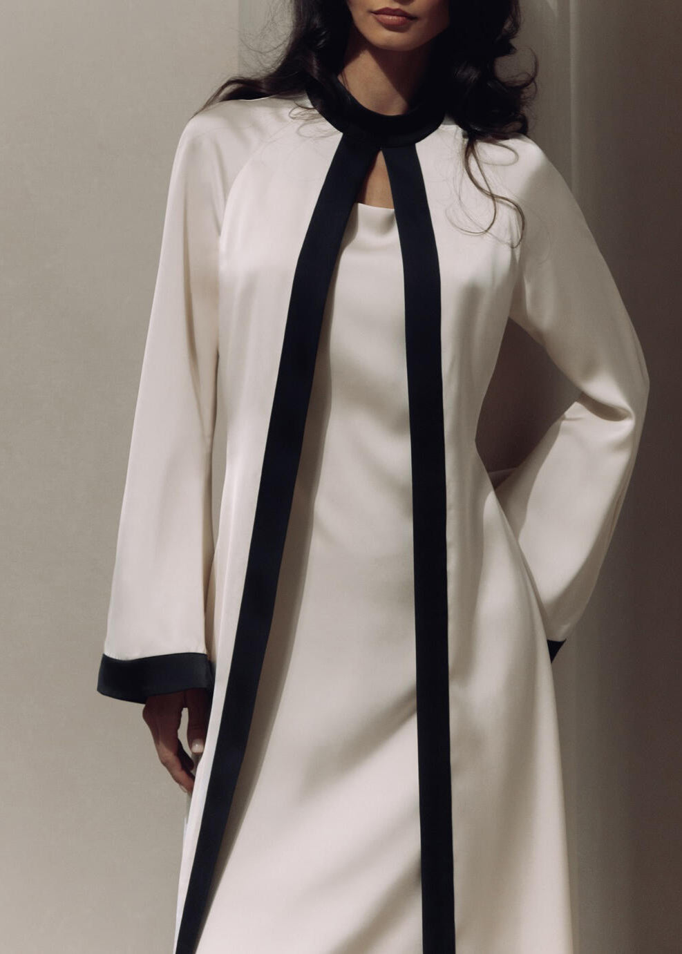 Celestine | Maxi Dress with Loose Cape