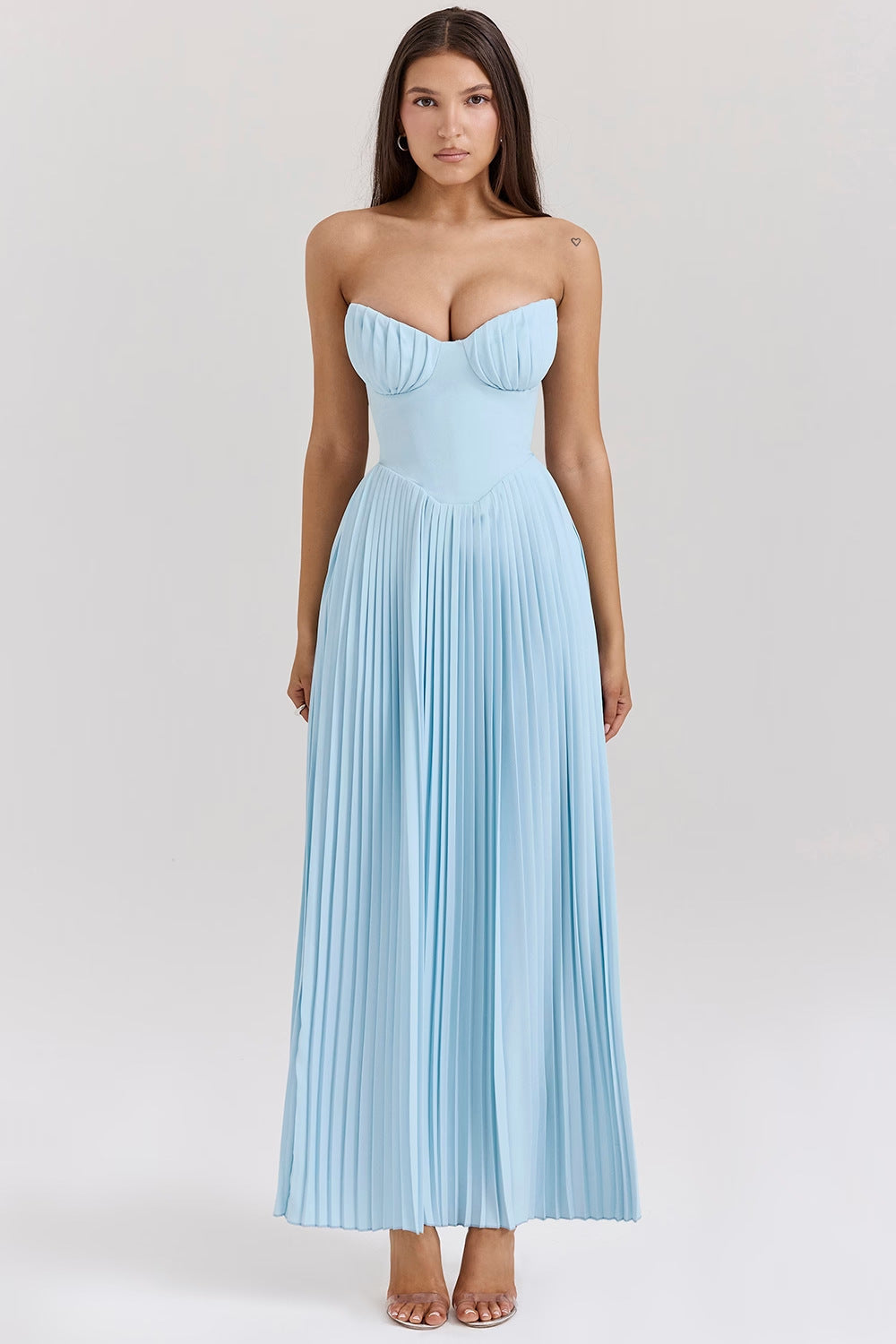 Blue Crush Strapless Slim Fit Dress
