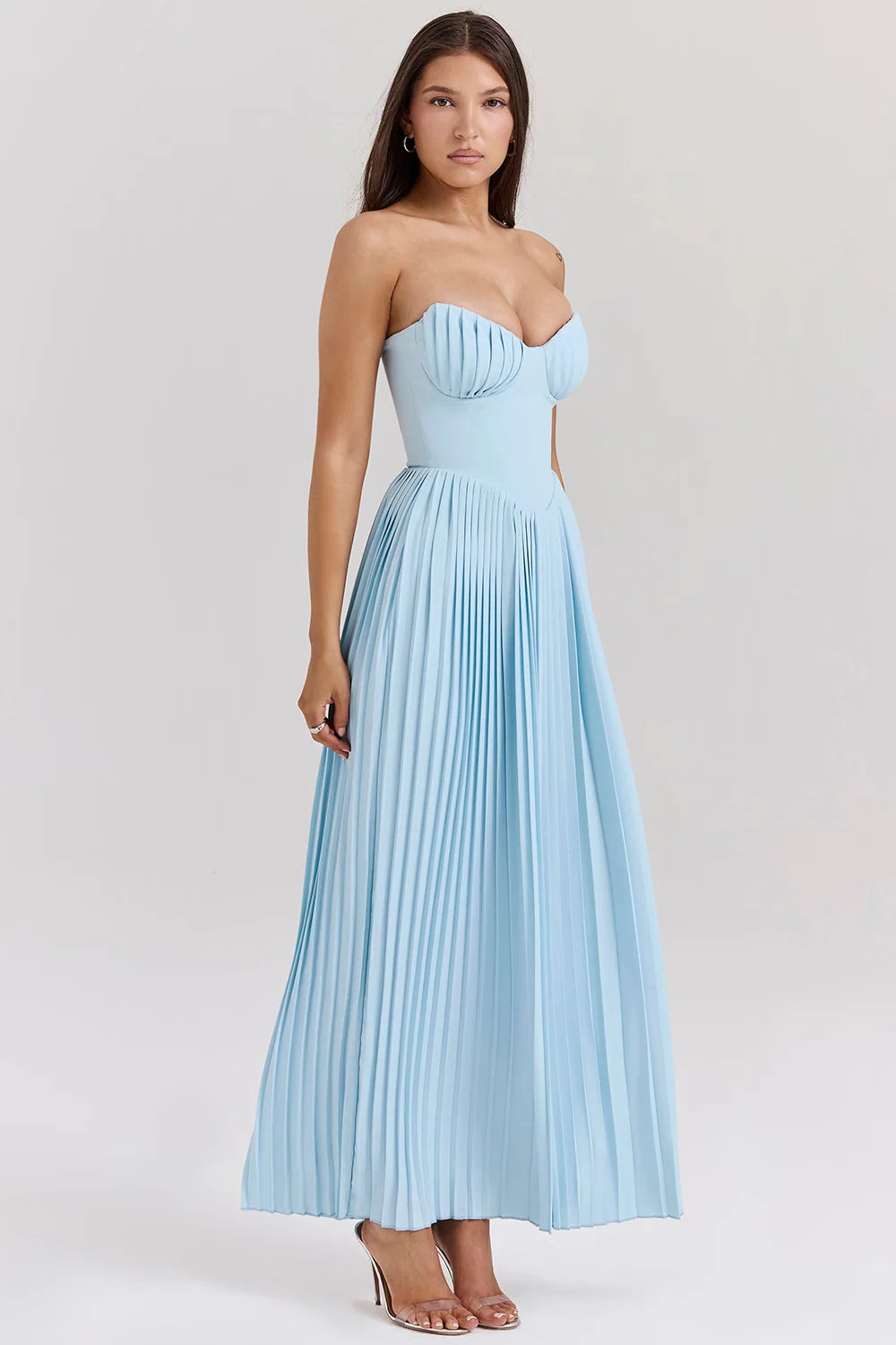 Blue Crush Strapless Slim Fit Dress