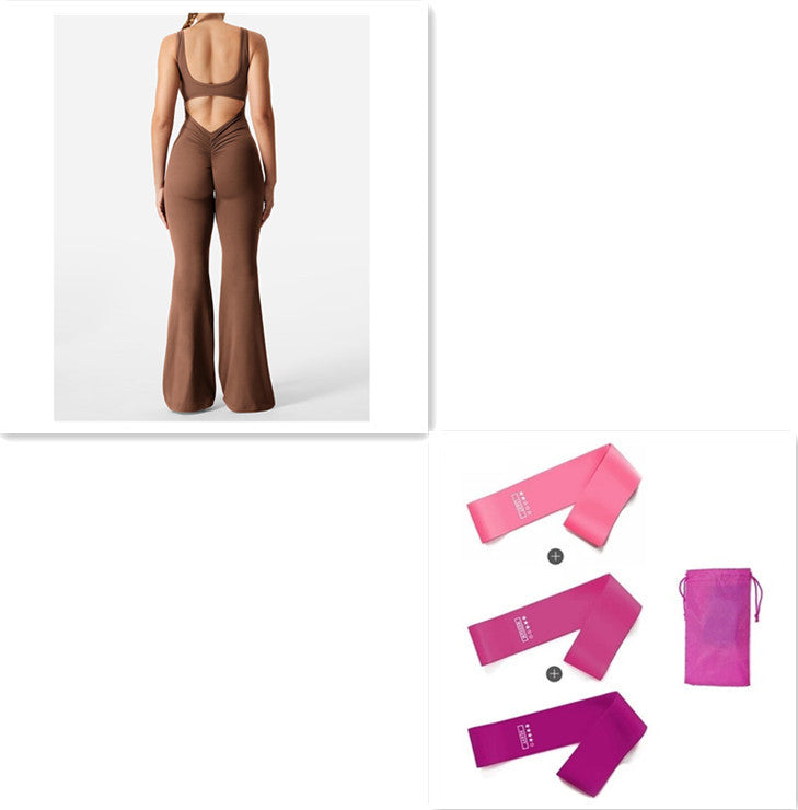 Macacão Slim Fit com Elevação do Quadril e Costas Sexy