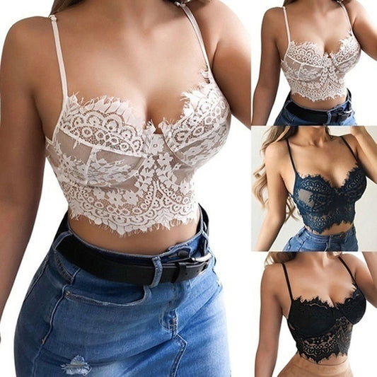 Isadora | Lace Shoulder Bra