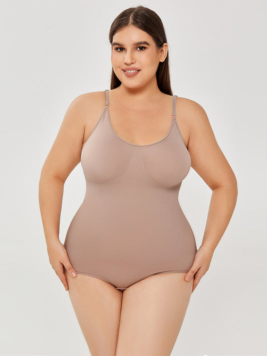 Modelador de corpo para mulheres, controle de barriga, busto cheio, modelador corporal 