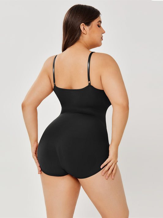 Modelador de corpo para mulheres, controle de barriga, busto cheio, modelador corporal 