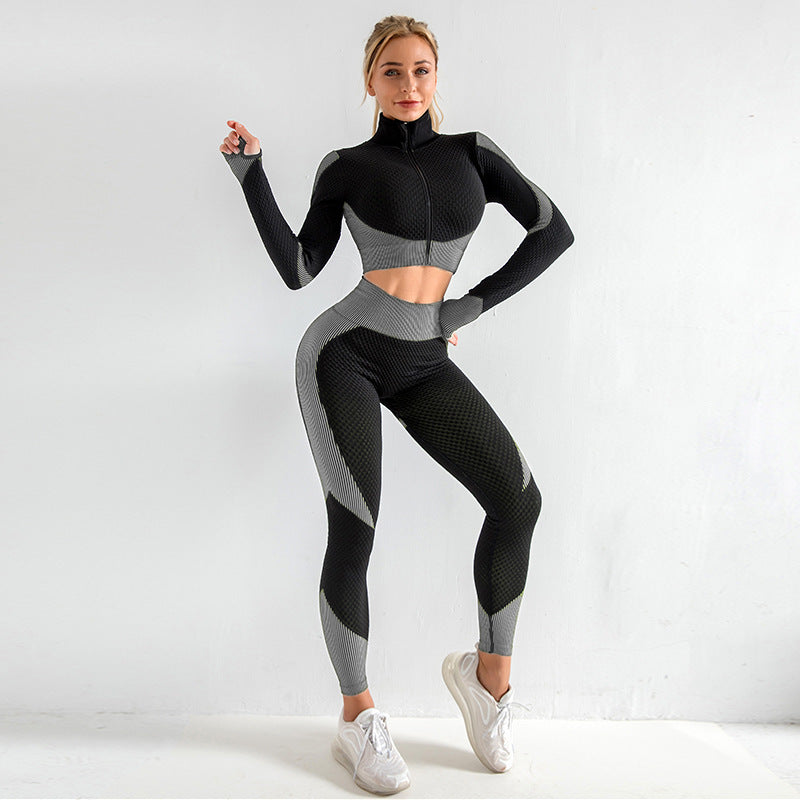 Yoga sets female sportswear suit