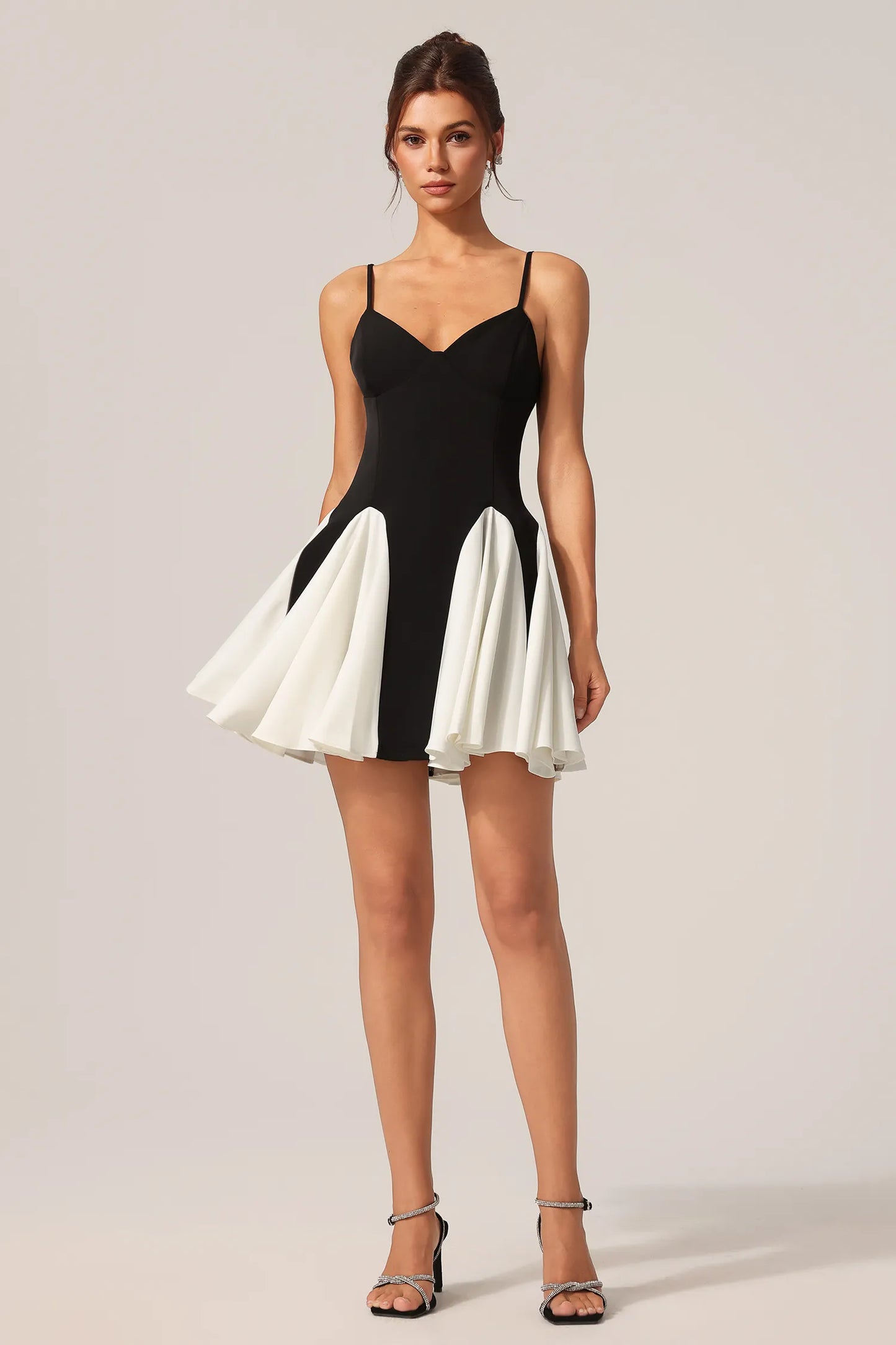 Siena | Minimalist Halter Mini Dress