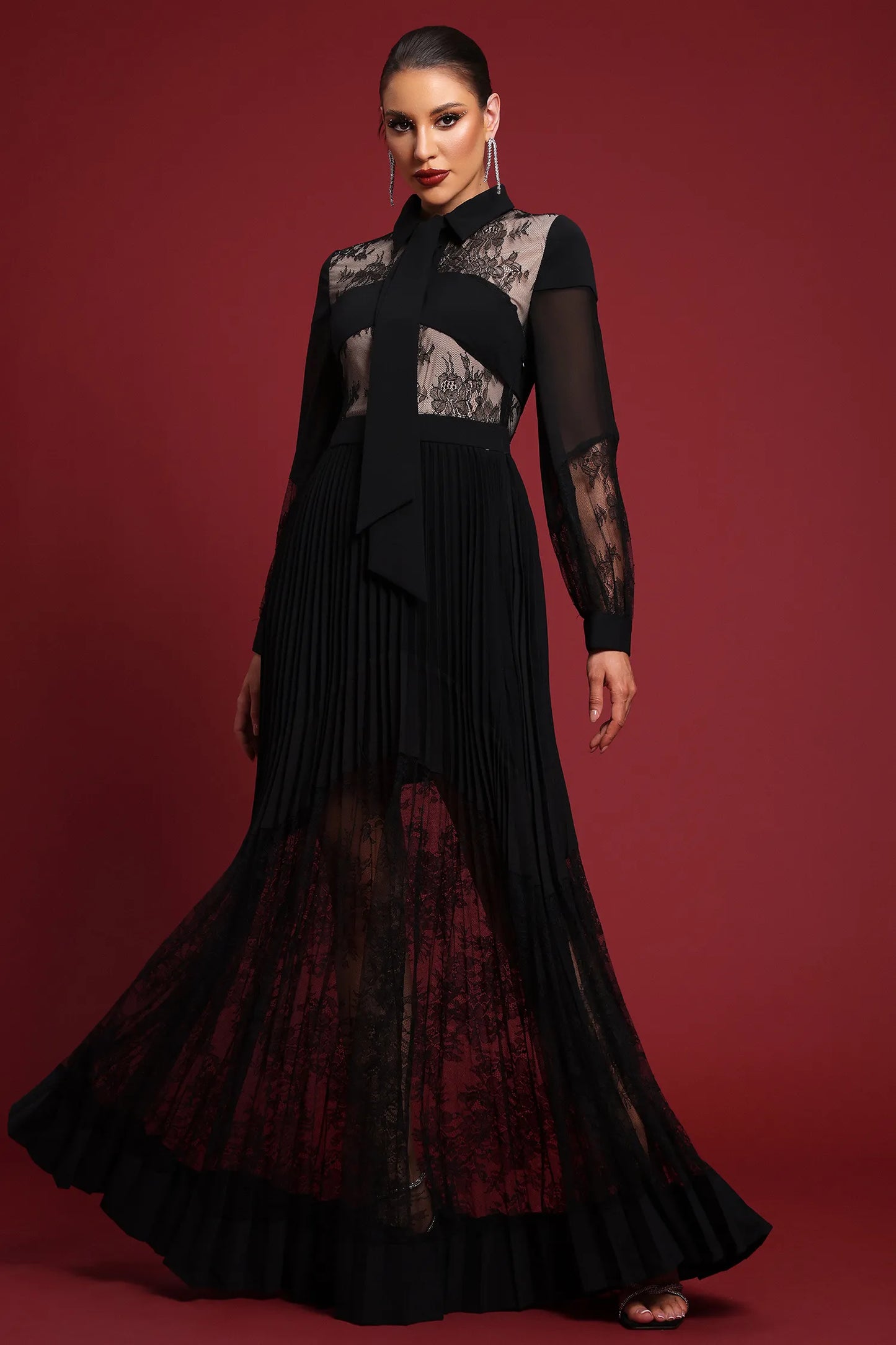 Ayla | Lace Maxi Dress