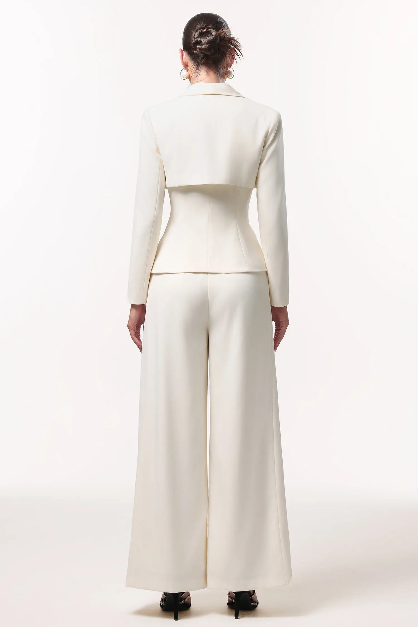 Yalia | Classic Tailored Blazer Two Piece Set