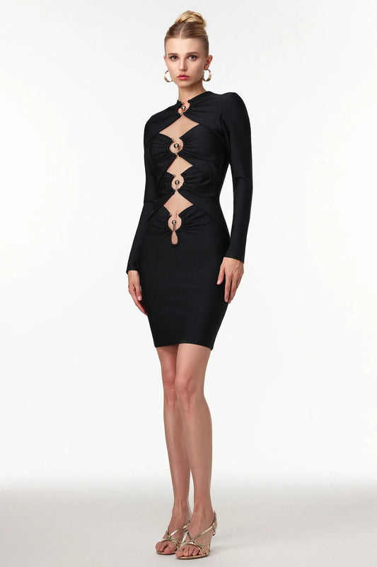 Miney | Contour Bandage Mini Dress