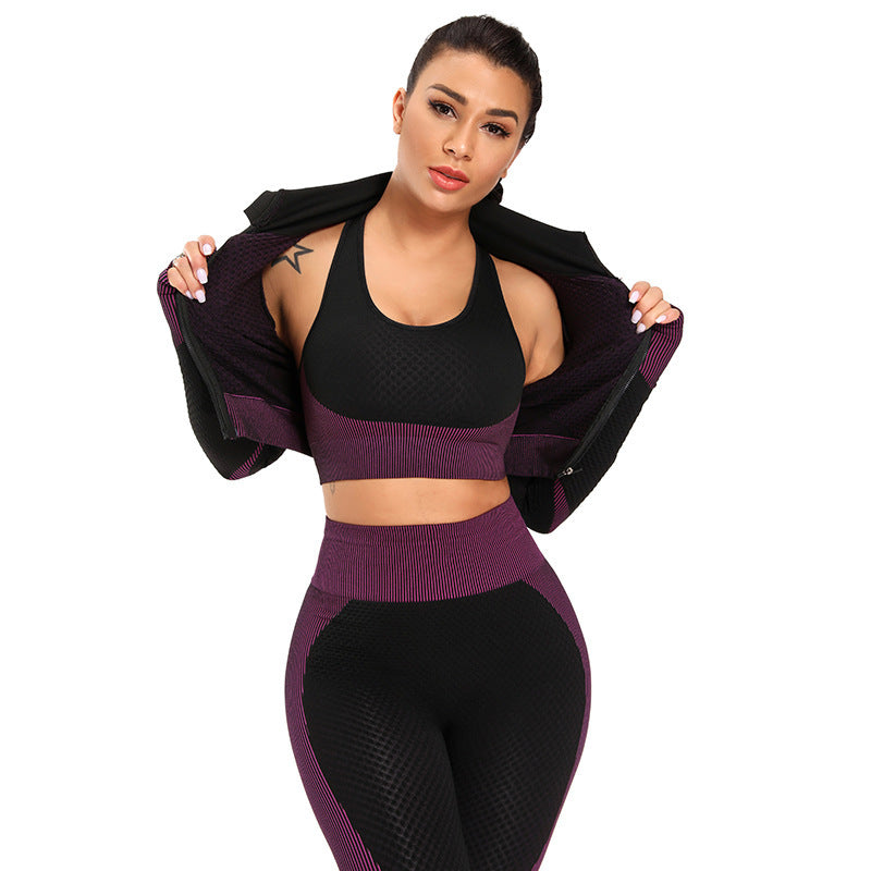 Yoga sets female sportswear suit