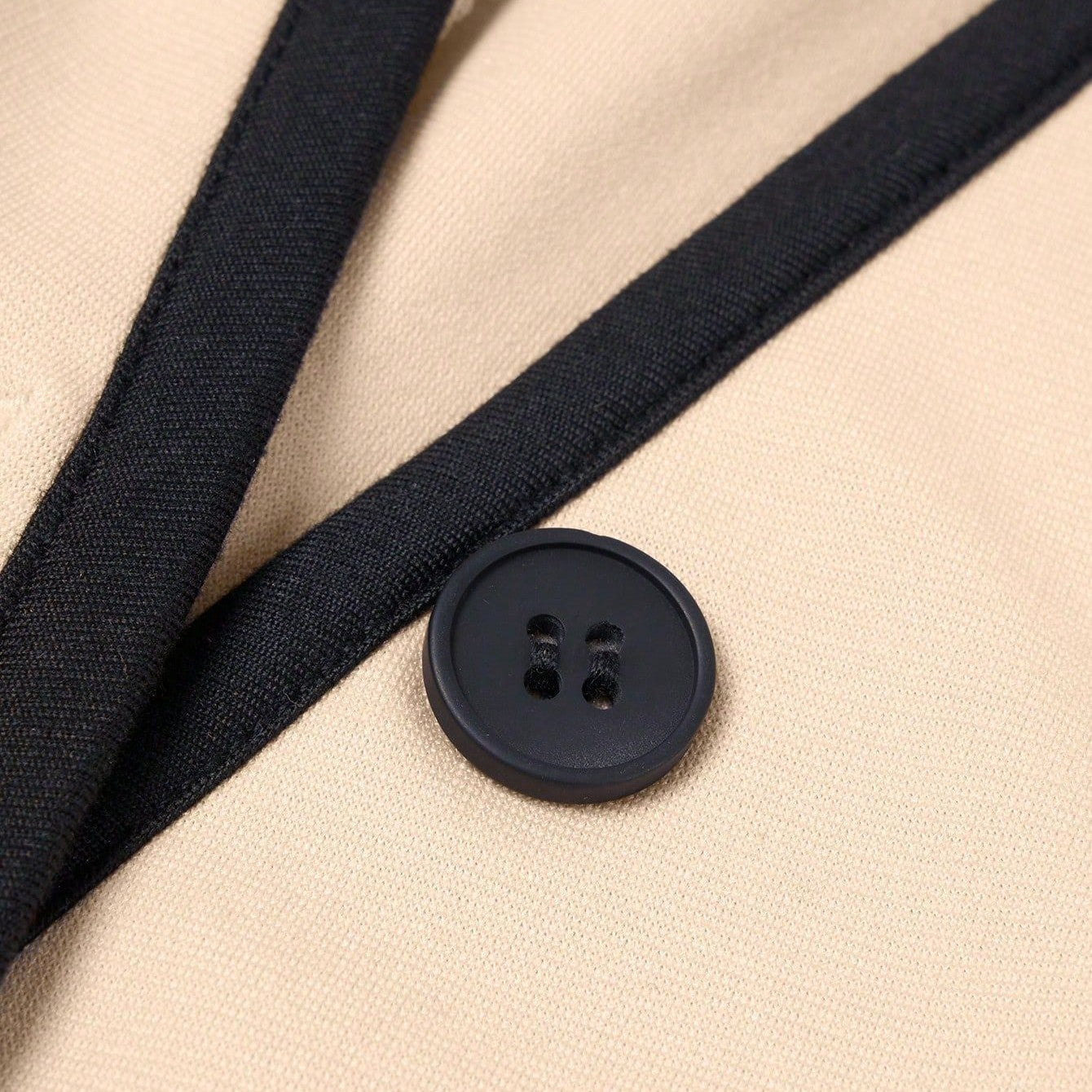 Single-breasted Trim Suit
