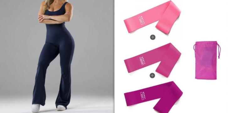 Macacão Slim Fit com Elevação do Quadril e Costas Sexy