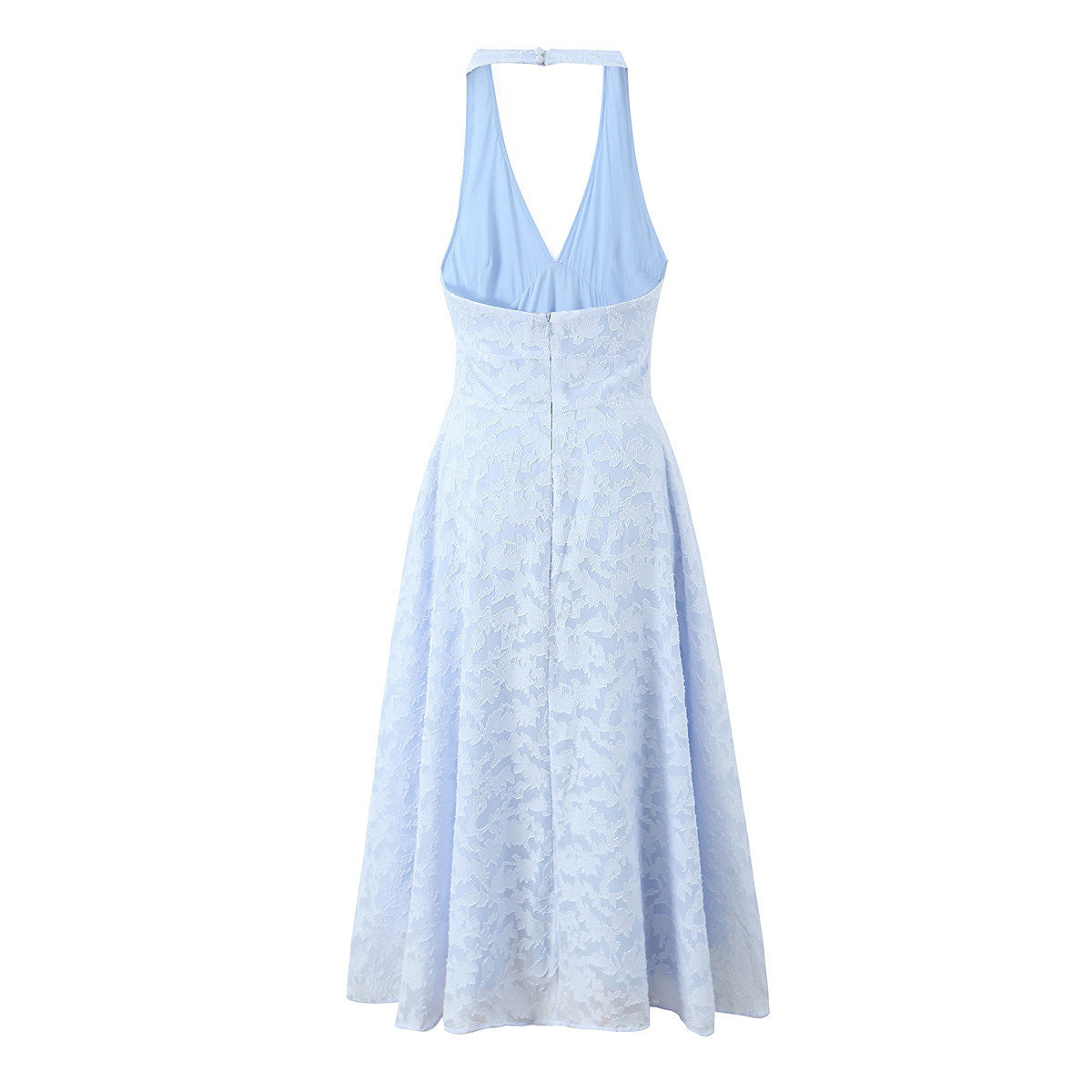 Parisian Nights – Sexy Halter Backless Dress with French Flair