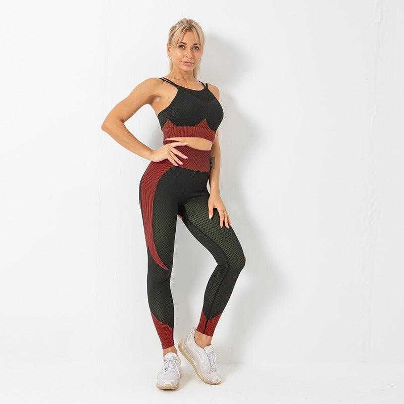 Yoga sets female sportswear suit
