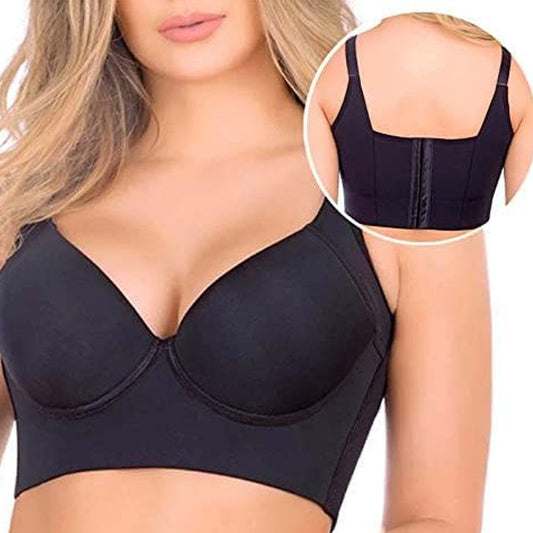 Sujetador push up sin aros de talla grande para mujer