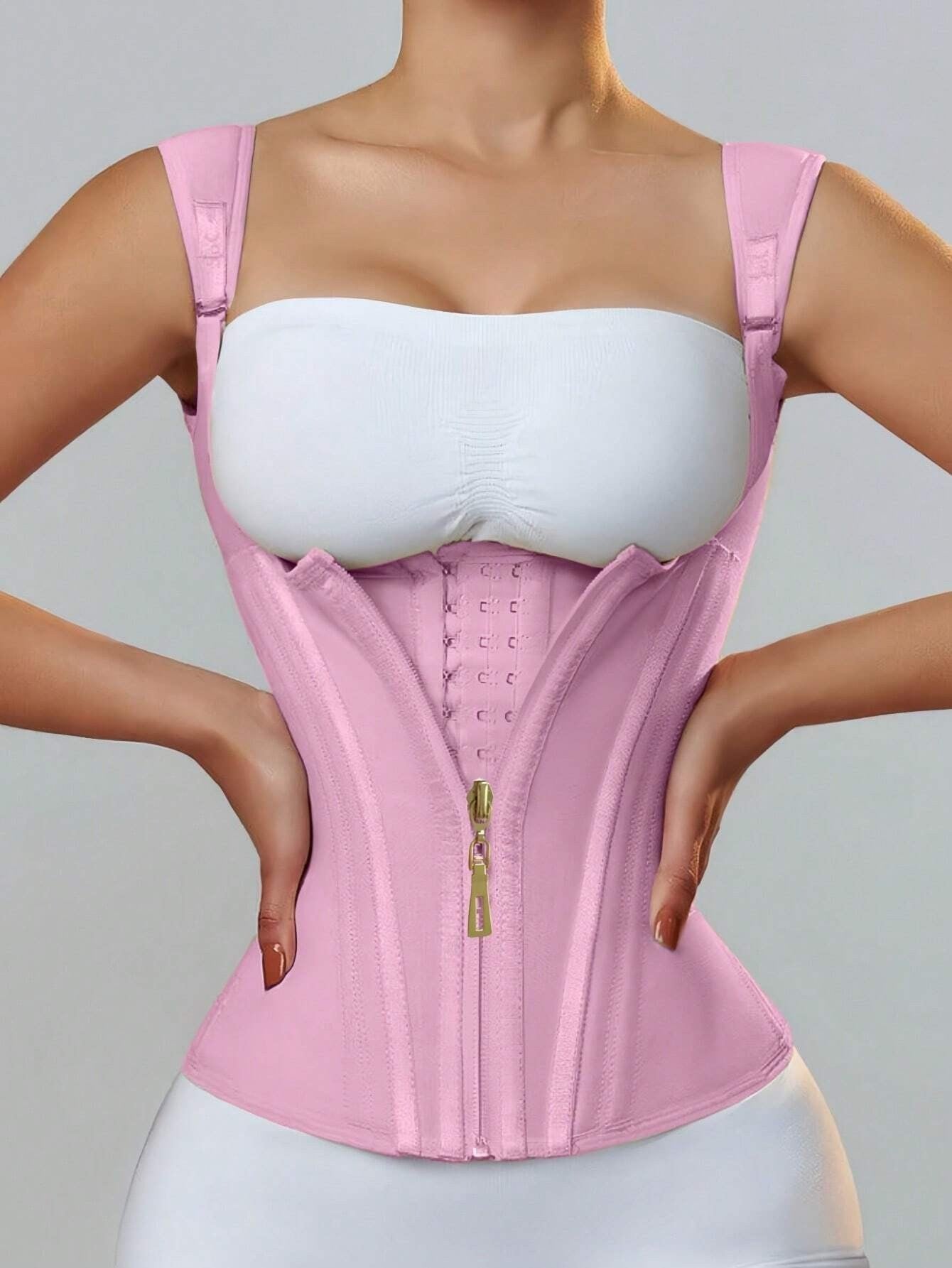Double Waistband Corset Vest Waist Trainer