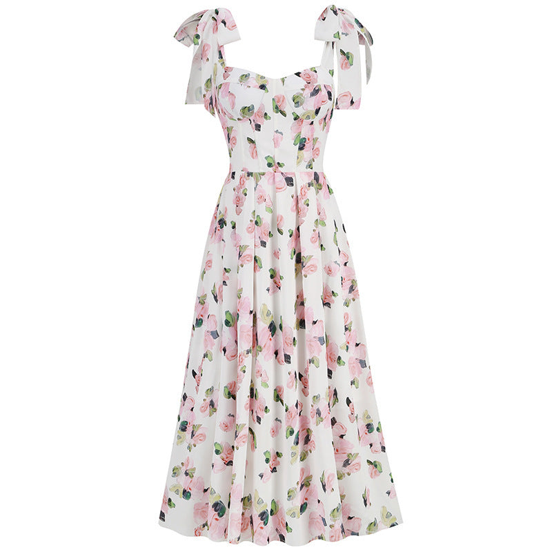 Chic and Sleek Autumn Suspender Dress