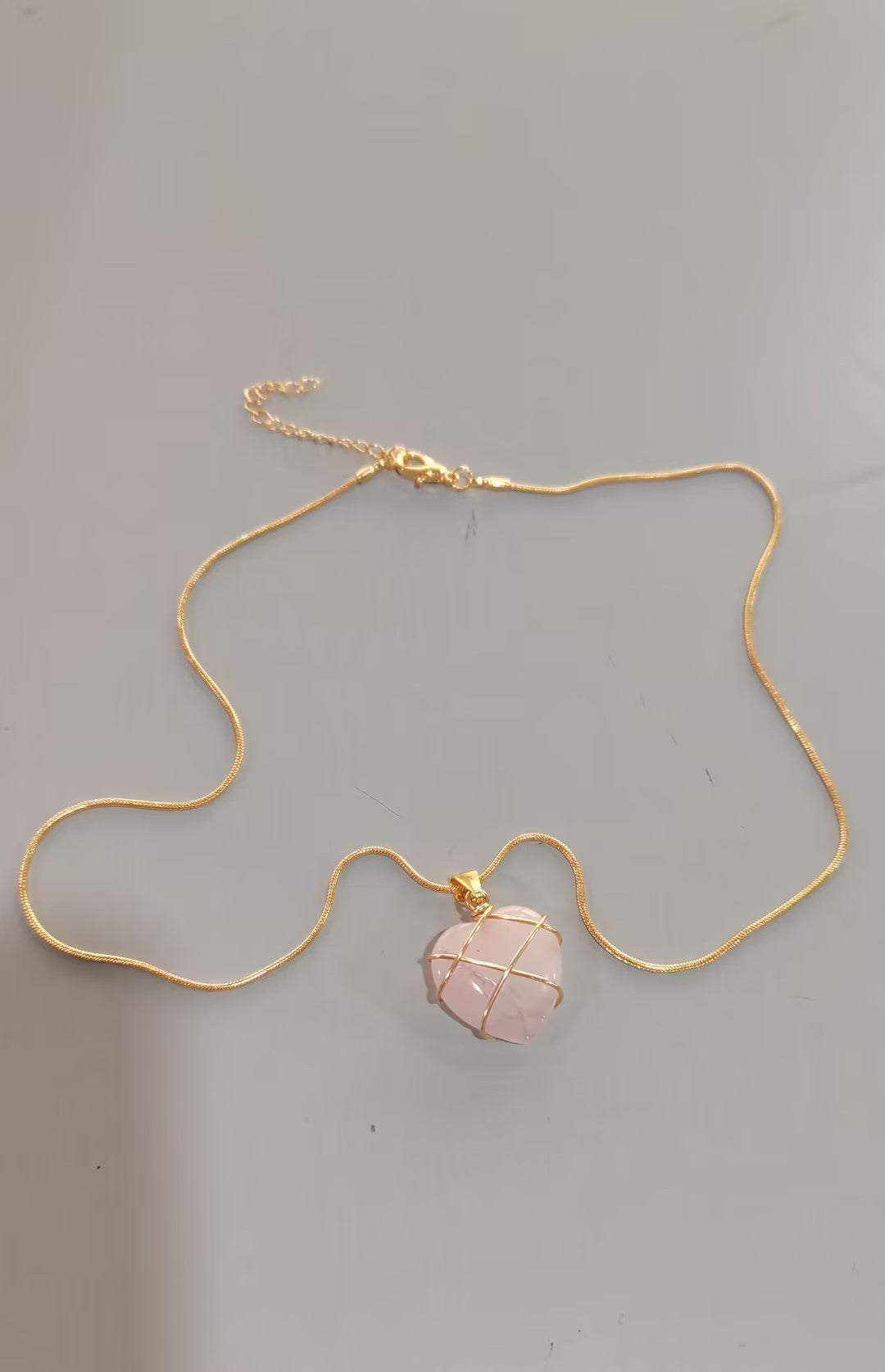 Collar de piedra lunar de moda para princesas de dibujos animados, collar de niña enamorada, joyería novedosa