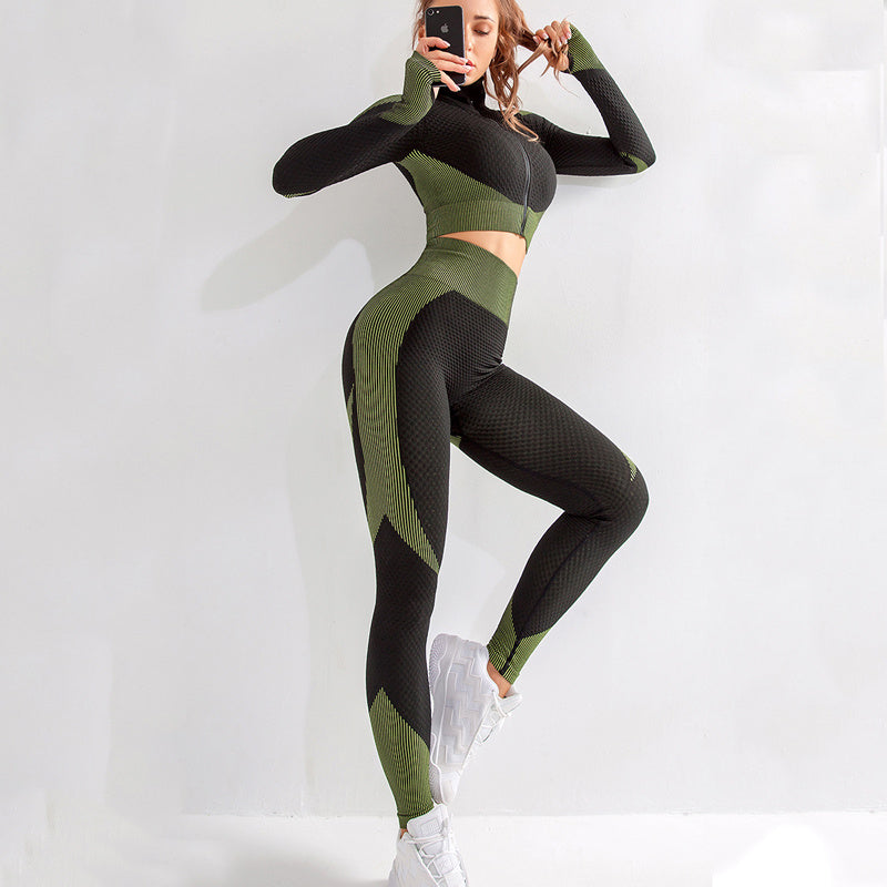 Yoga sets female sportswear suit