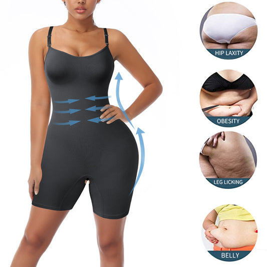Body modelador feminino, modelador de corpo inteiro, controle de barriga, slim