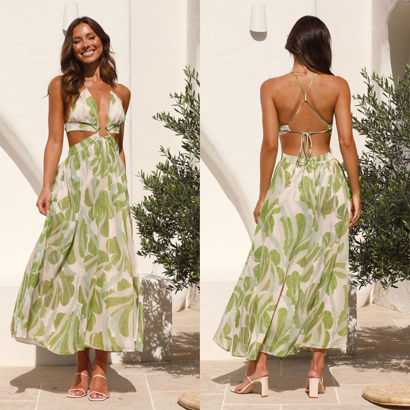 Runway Ready Bold Print Maxi Dress for Day to Night