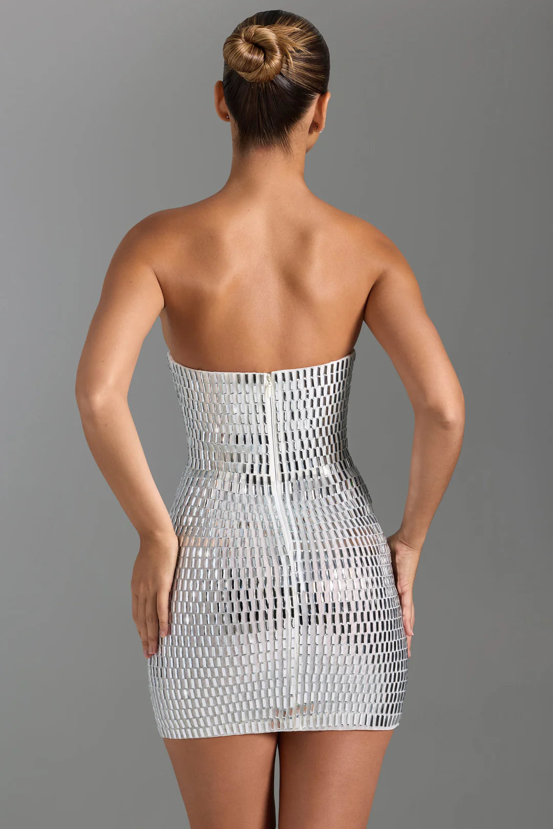 Aurora | Embellished Bandeau Mini Dress