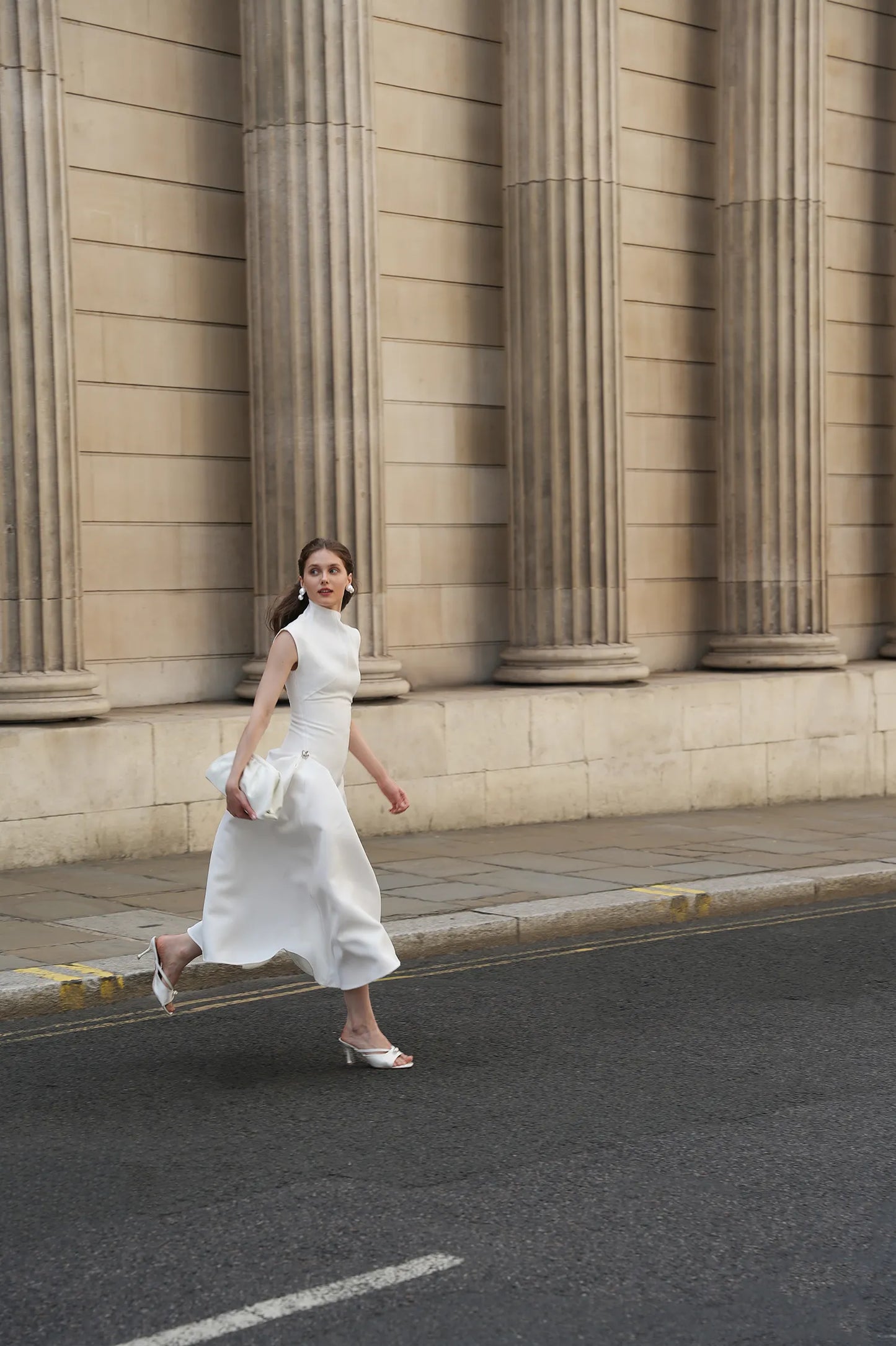 Paca | Sleeveless Swing High Waist Dress