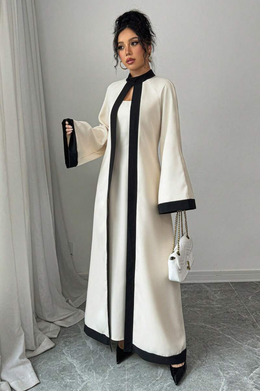 Celestine | Maxi Dress with Loose Cape