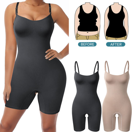 Body modelador feminino, modelador de corpo inteiro, controle de barriga, slim