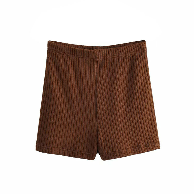 Pantalones cortos de fitness ajustados de cintura alta y levantamiento de cadera