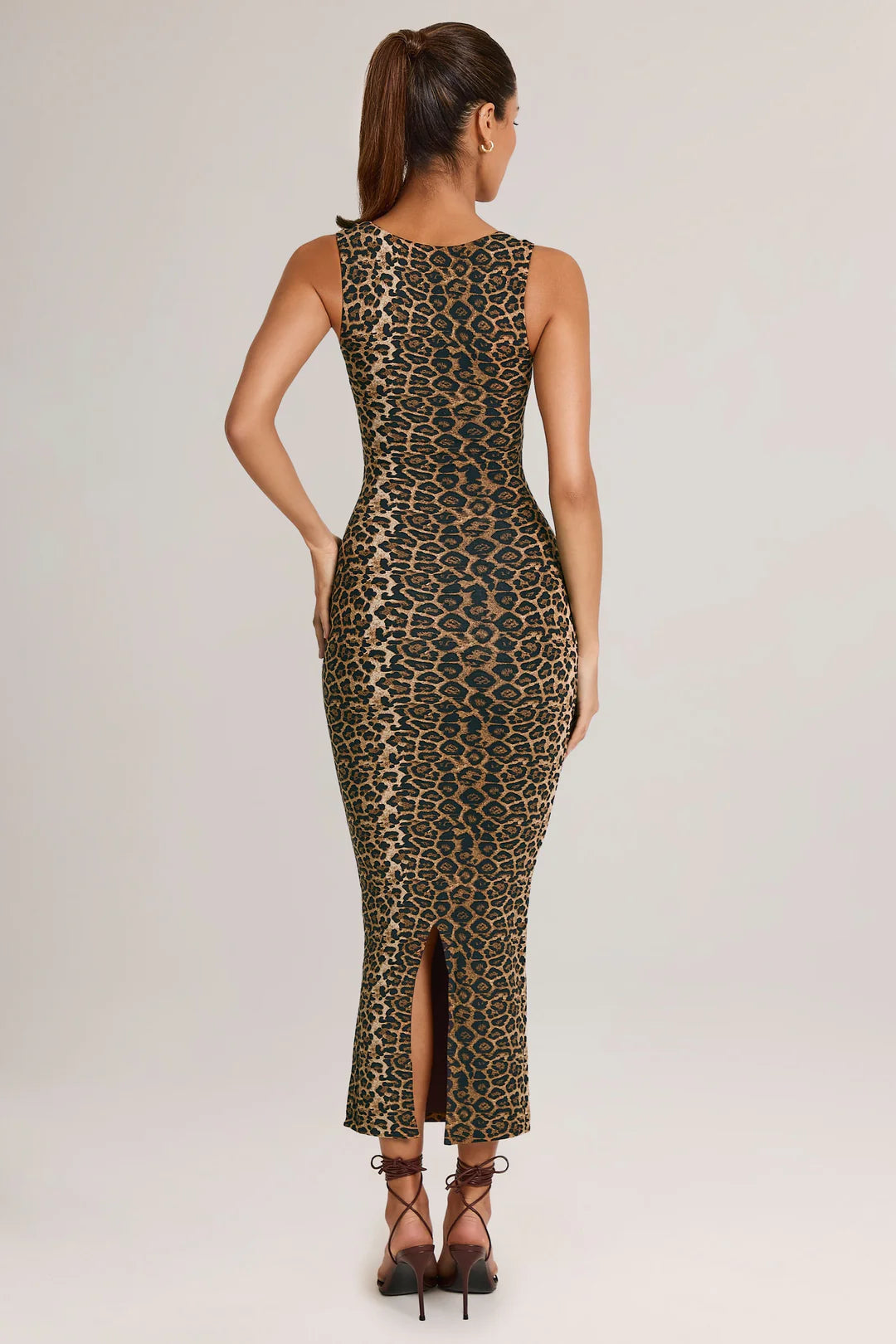 Ainslee | Leopard Print Bodycon Dress