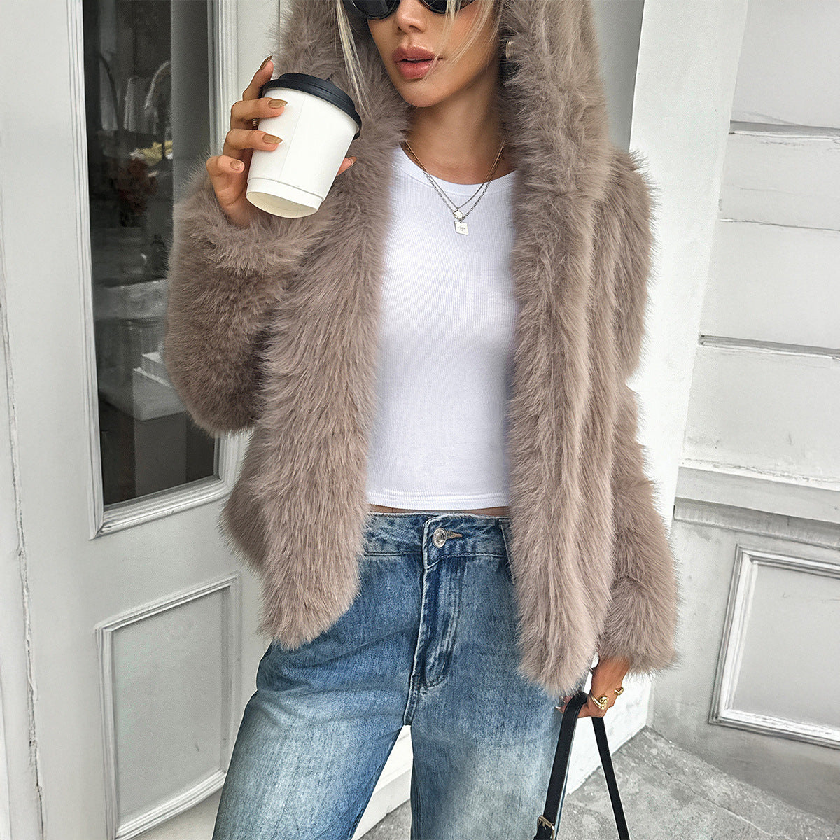 Miranda | Fleece Long Sleeve Coat