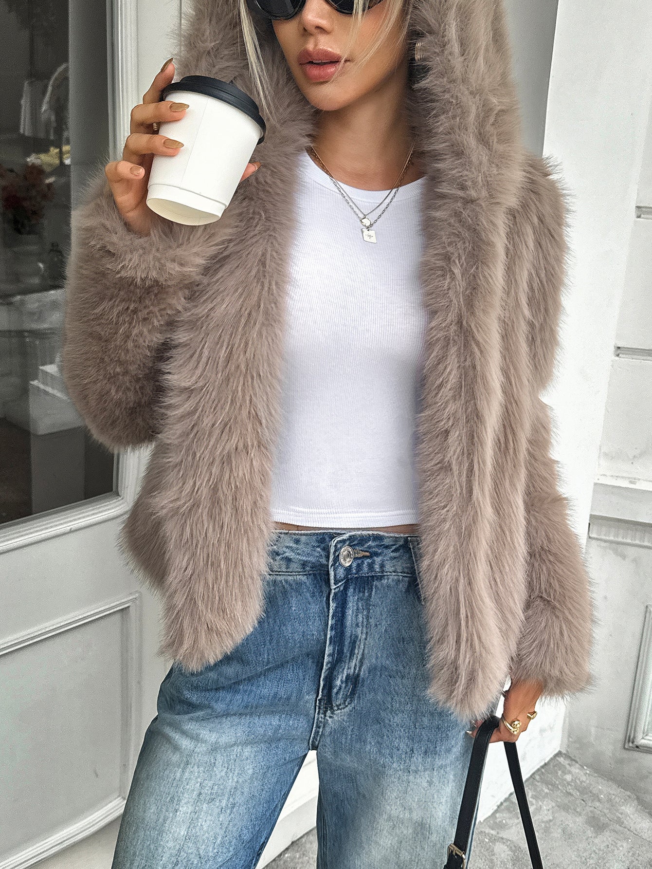 Miranda | Fleece Long Sleeve Coat