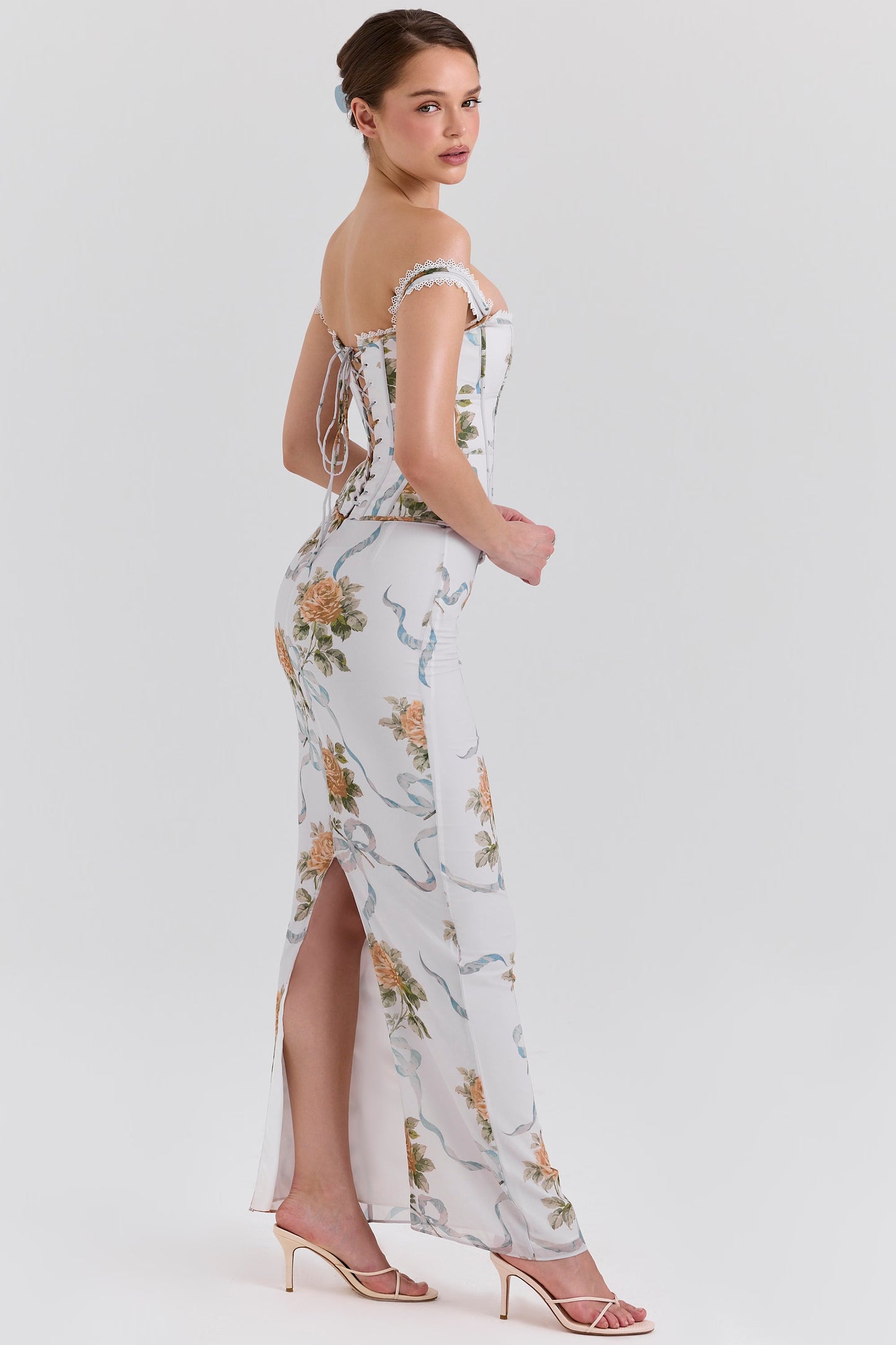 Sculpted Elegance Fishbone Corset Tube Dress
