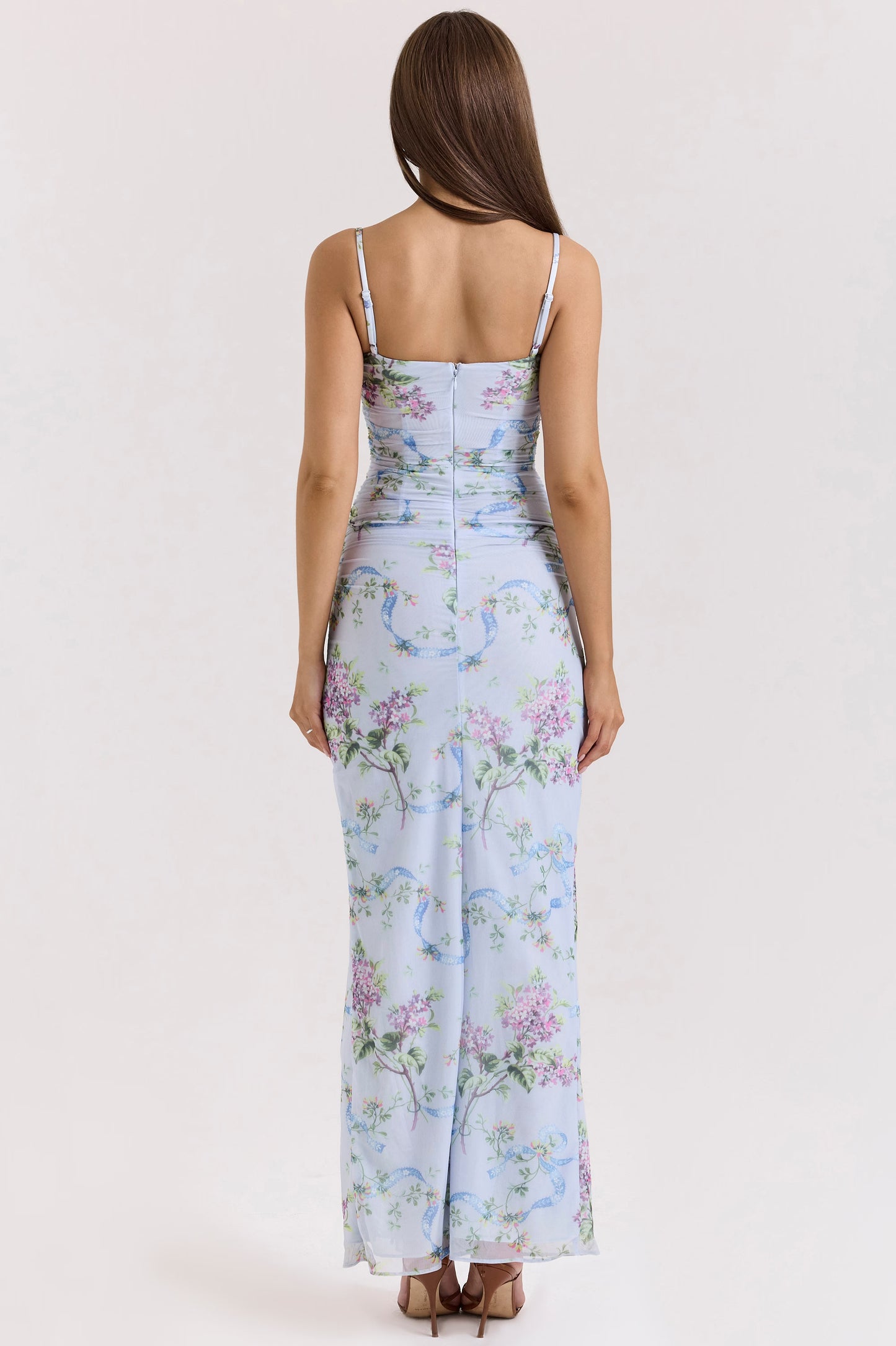 Lace Allure Slim-Fit Sling Dress