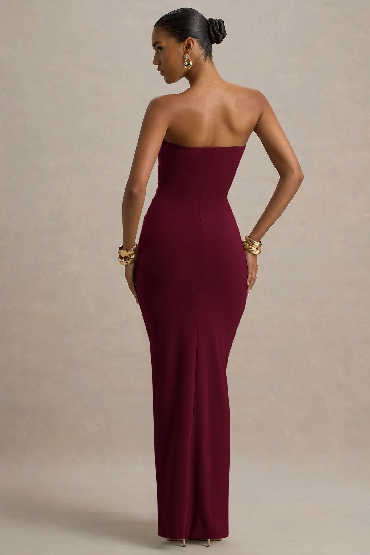Esme | Sweetheart Ruched Wrap Maxi Dress